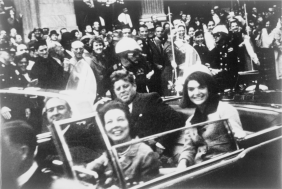 JFK motorcade (public domain CC0)